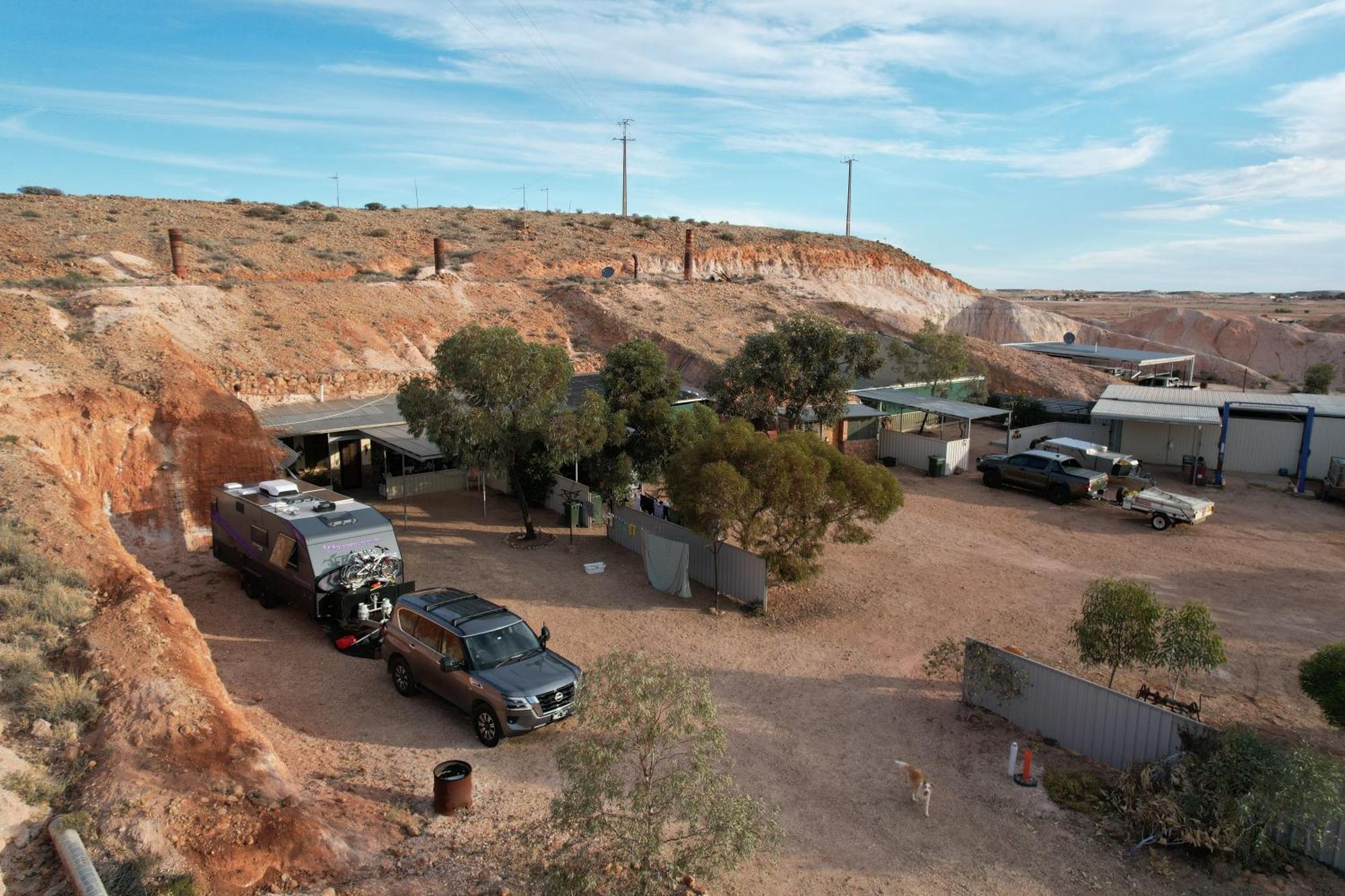 Dinky Di'S Dugout Villa Coober Pedy Buitenkant foto